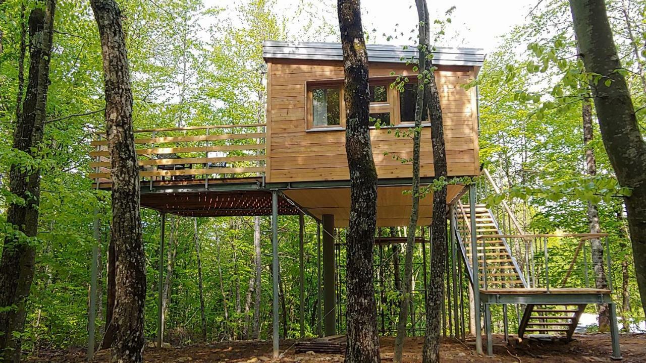 Vila Treehouse Lika 2 Medak Exteriér fotografie